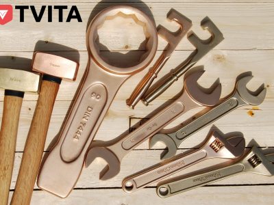 Искробезопасный инструмент TVITA из сплавов Al-Cu и Be-Cu